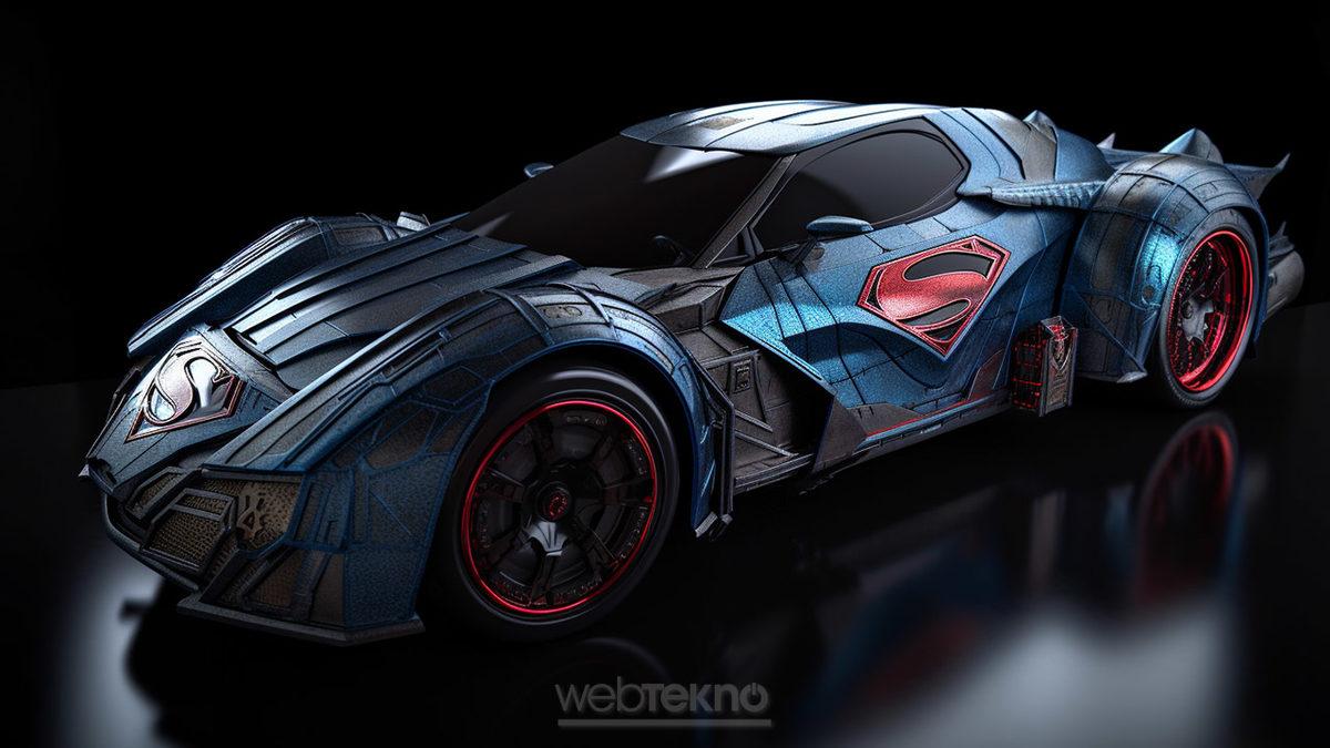 Süper Kahramanlar Bir Araba Olsaydı Nasıl Görünürdü? Yapay Zekaya Çizdirdik!