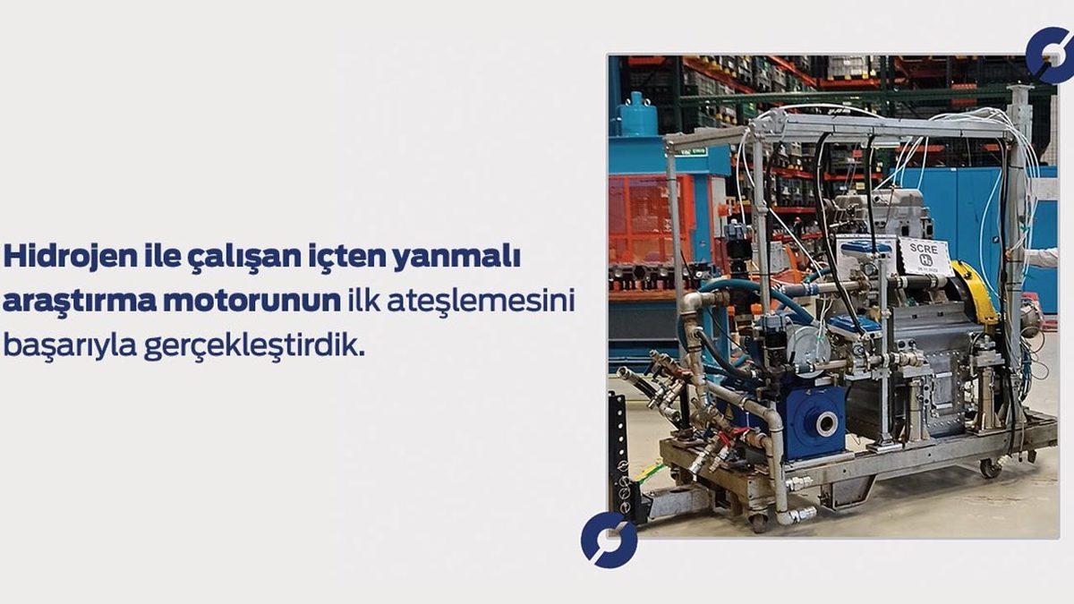 Ford Otosan, Hidrojen Motoru Ürettiğini Açıkladı: İlk Ateşleme Testi Yapıldı!