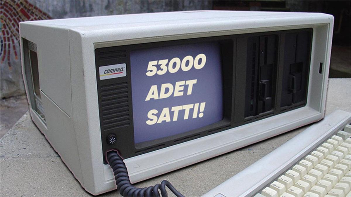 Dizüstü Bilgisayarların Atası Olan Ama Dizinize Koysanız Sakat Bırakacak Efsane Cihaz: Compaq Luggable