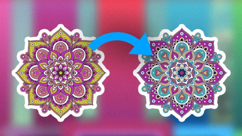 Tasarım Yaparken Renklerin İçinde Boğulanlara: Adobe, Çizimlerinizi Yeniden Renklendirecek Yapay Zekasını Tanıttı