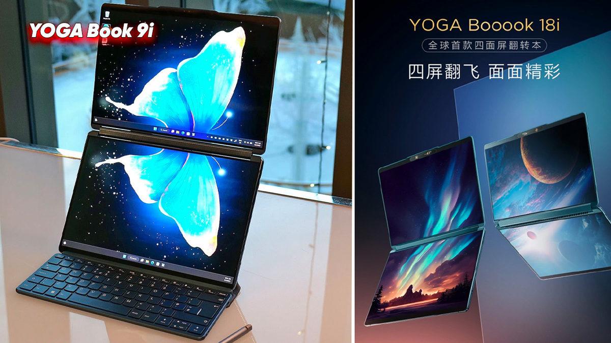 Lenovo’dan ’Gerçekleşebilecek’ 1 Nisan Şakası: Dört Bir Yanı Ekranlı Dizüstü Bilgisayar!