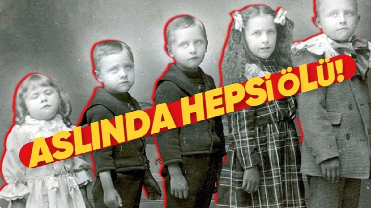 Bir Dönem Çok Yaygın Olan "Ölü Fotoğrafçılığı" Hakkında Tüyler Ürperten Gerçekler: Ölülerin Kaskatı Hâlde Durabilmesi Nasıl Sağlanıyordu?