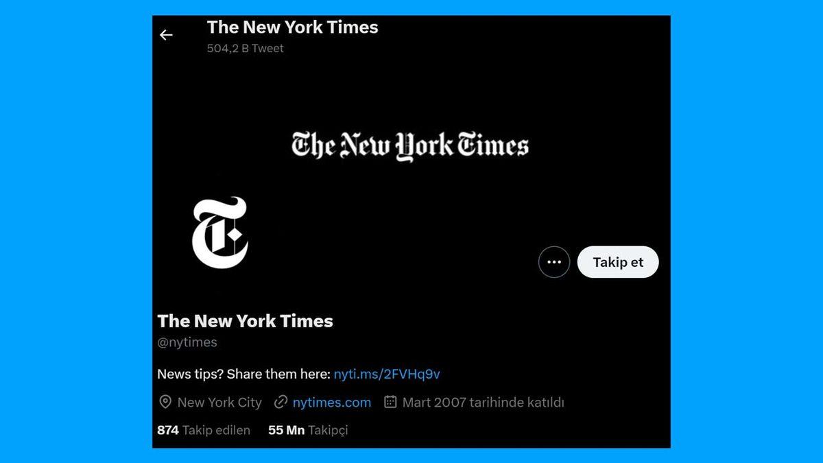 Elon Musk, Kendisini Eleştirdi Diye 172 Yıllık The New York Times’ın Twitter’daki Mavi Tikini Kaldırdı