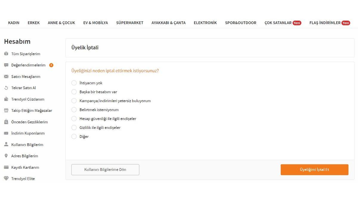 Trendyol Hesap Silme Nasıl Yapılır? Adım Adım Anlattık