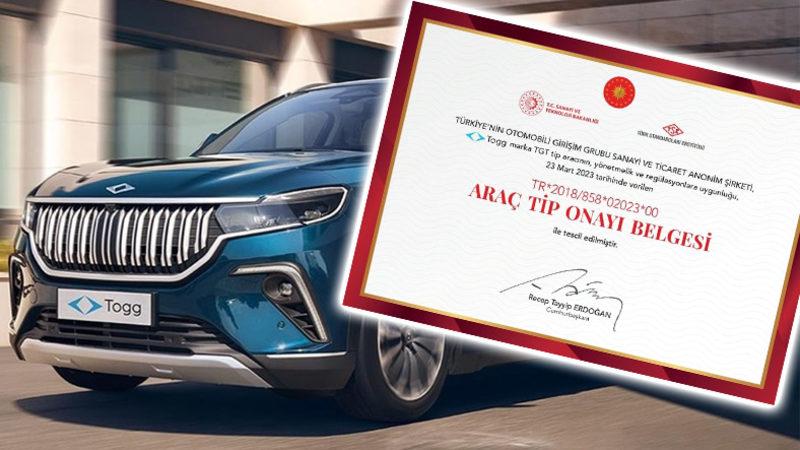 41 Testten Başarıyla Geçen Togg T10X, TSE TİP Onay Belgesi Aldı