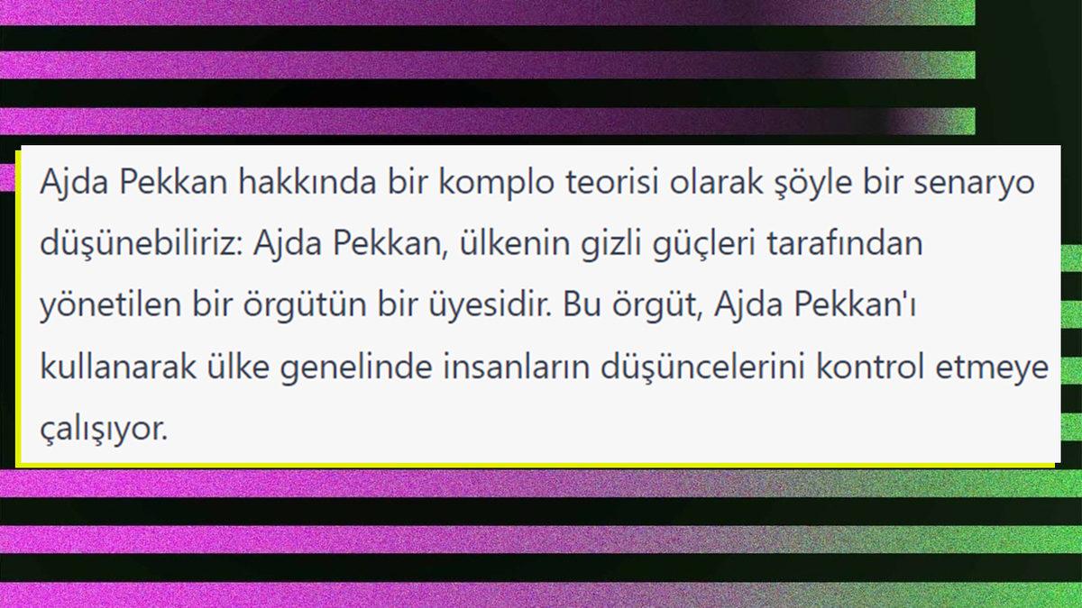 ChatGPT’den Türk Ünlüler Hakkında Komplo Teorileri Üretmesini İstedik: Facebook Dayıları Görse Sorgusuz Sualsiz İnanır!