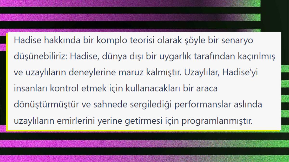 ChatGPT’den Türk Ünlüler Hakkında Komplo Teorileri Üretmesini İstedik: Facebook Dayıları Görse Sorgusuz Sualsiz İnanır!