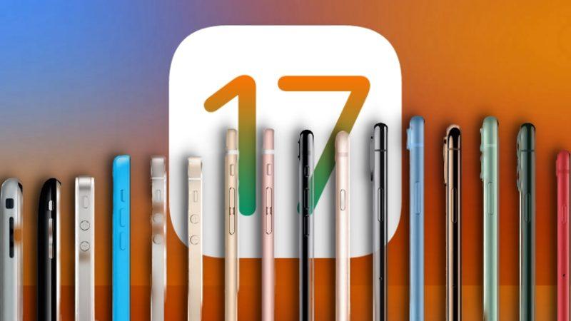 iOS 17 Alacak iPhone Modelleri Belli Oldu: Elveda iPhone X ve iPhone 8!