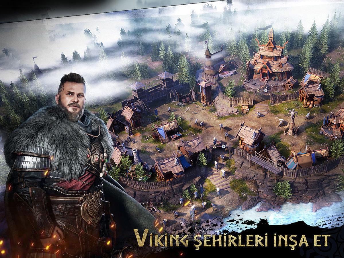 Viking Temalı Mobil Strateji Oyunu 