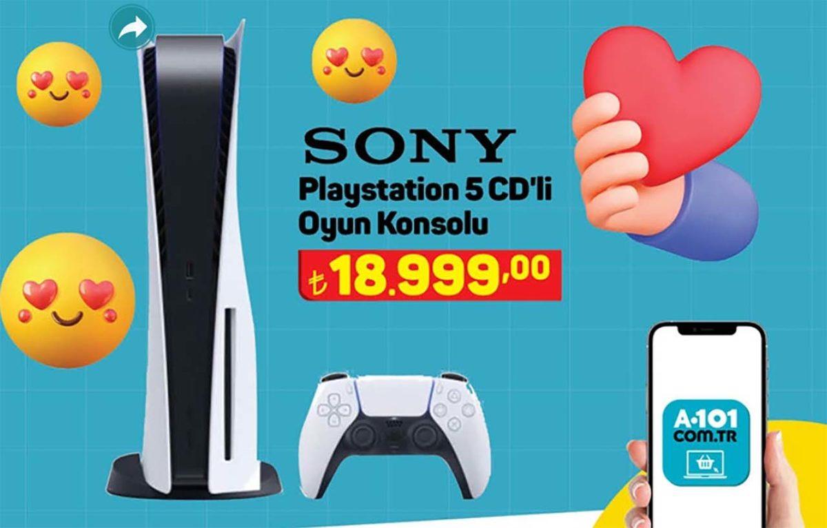 A101, Şimdi de PlayStation 5 Satacak (Hem de Sony Garantili)