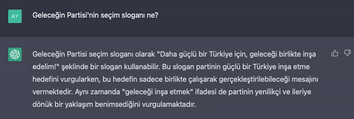 Yapay Zekâya Siyasi Parti Kurdurup Genel Başkanıyla Röportaj Yaptık: Seçim Sonuçlarını Bile Verdi!