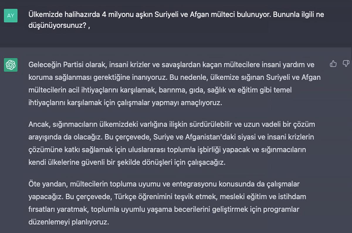 Yapay Zekâya Siyasi Parti Kurdurup Genel Başkanıyla Röportaj Yaptık: Seçim Sonuçlarını Bile Verdi!