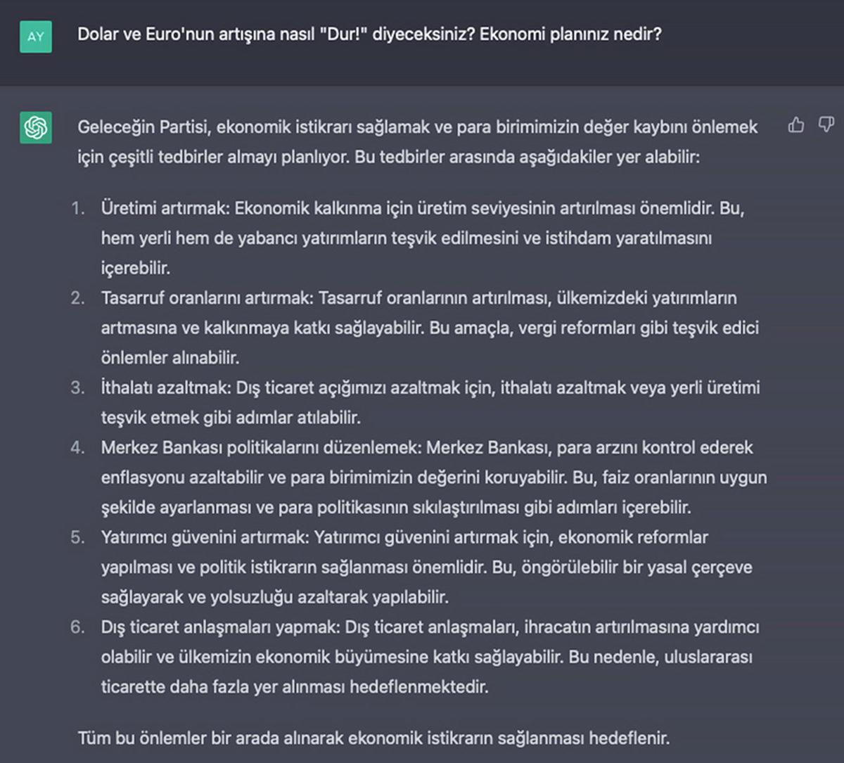 Yapay Zekâya Siyasi Parti Kurdurup Genel Başkanıyla Röportaj Yaptık: Seçim Sonuçlarını Bile Verdi!