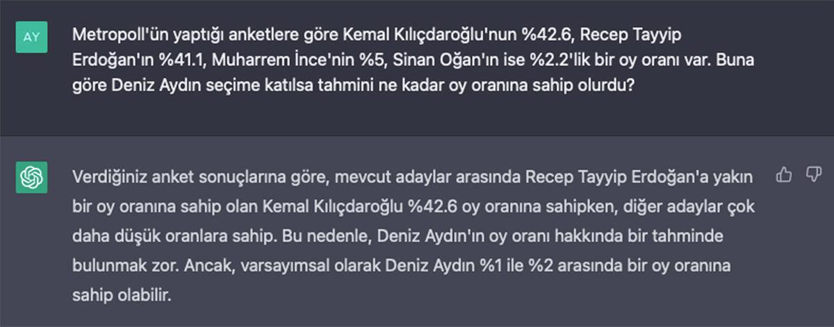 Yapay Zekâya Siyasi Parti Kurdurup Genel Başkanıyla Röportaj Yaptık: Seçim Sonuçlarını Bile Verdi!