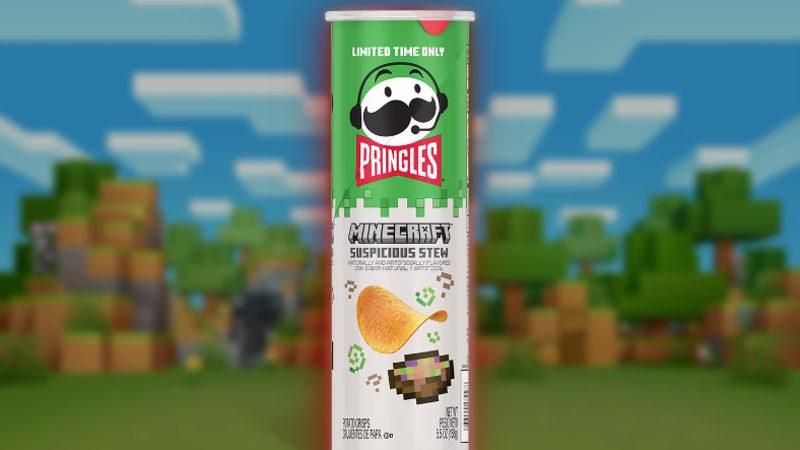 Pringles, Minecraft Temalı Cips Çıkardı: "Şüpheli Güveç" Gerçek Oldu!