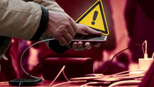 Telefonunuzu Halka Açık Alanlarda Şarj Etmeye Çalışırken Varınızı Yoğunuzu Kaybedebilirsiniz