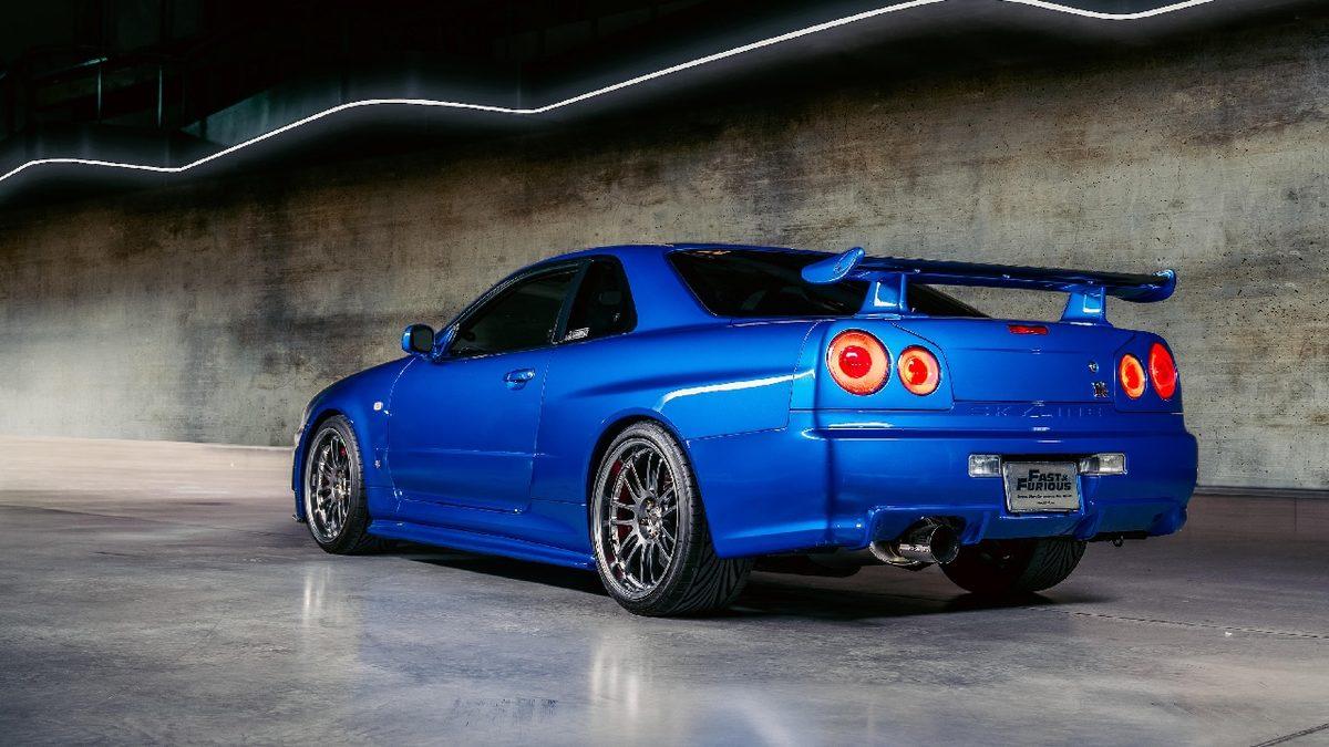Paul Walker’ın Hızlı ve Öfkeli’de Kullandığı Nissan Skyline R34 GT-R Açık Artırmayla Satışa Çıkarılıyor