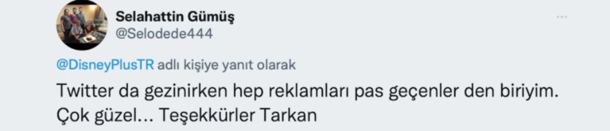 Megastar Tarkan’lı Disney+ Reklam Filmine Gelen Tepkiler