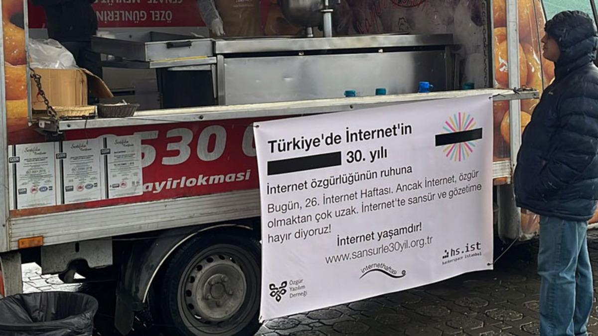 Türkiye’deki ’İnternet Sansürlerine Karşı’ Lokma Döktürüldü