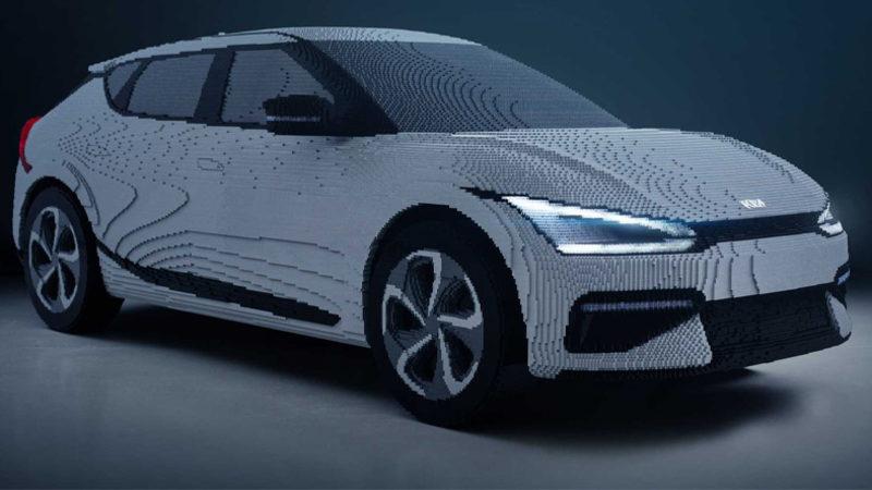 Yılın Otomobili Seçilen Kia EV6’nın 350 Bin Parçalık Tam Boy Lego Versiyonu Yapıldı [Video]