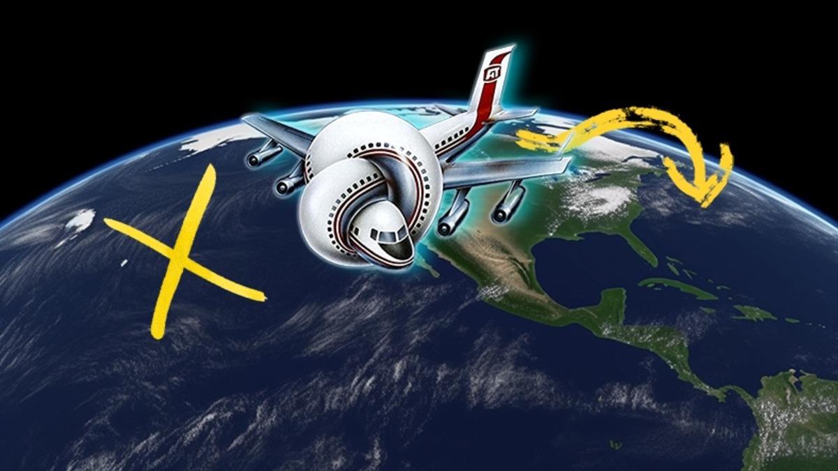 Uçaklar Neden Büyük Okyanus Üzerinden Uçmaz?