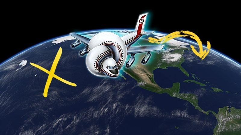 Uçaklar Neden Büyük Okyanus Üzerinden Uçmaz?