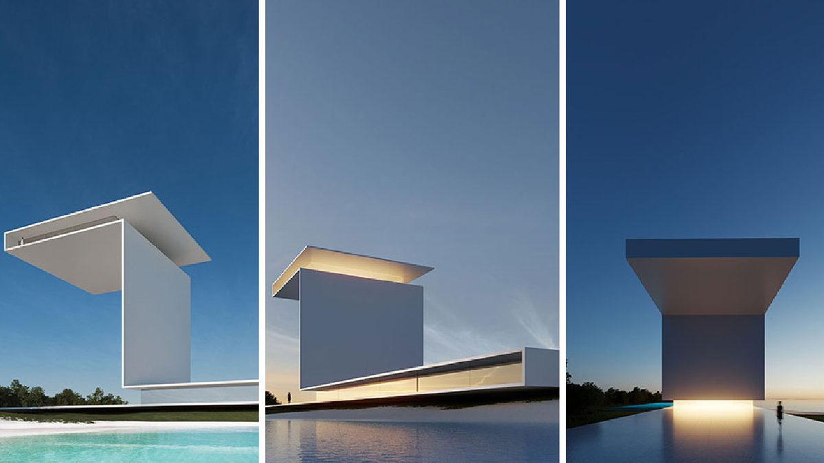 Mısır’daki Sfenkslerden İlham Alınarak Tasarlanan Modern Bir Ev İnşa Ediliyor: İkinci Katı İlk Katından Metrelerce Yüksekte Olacak