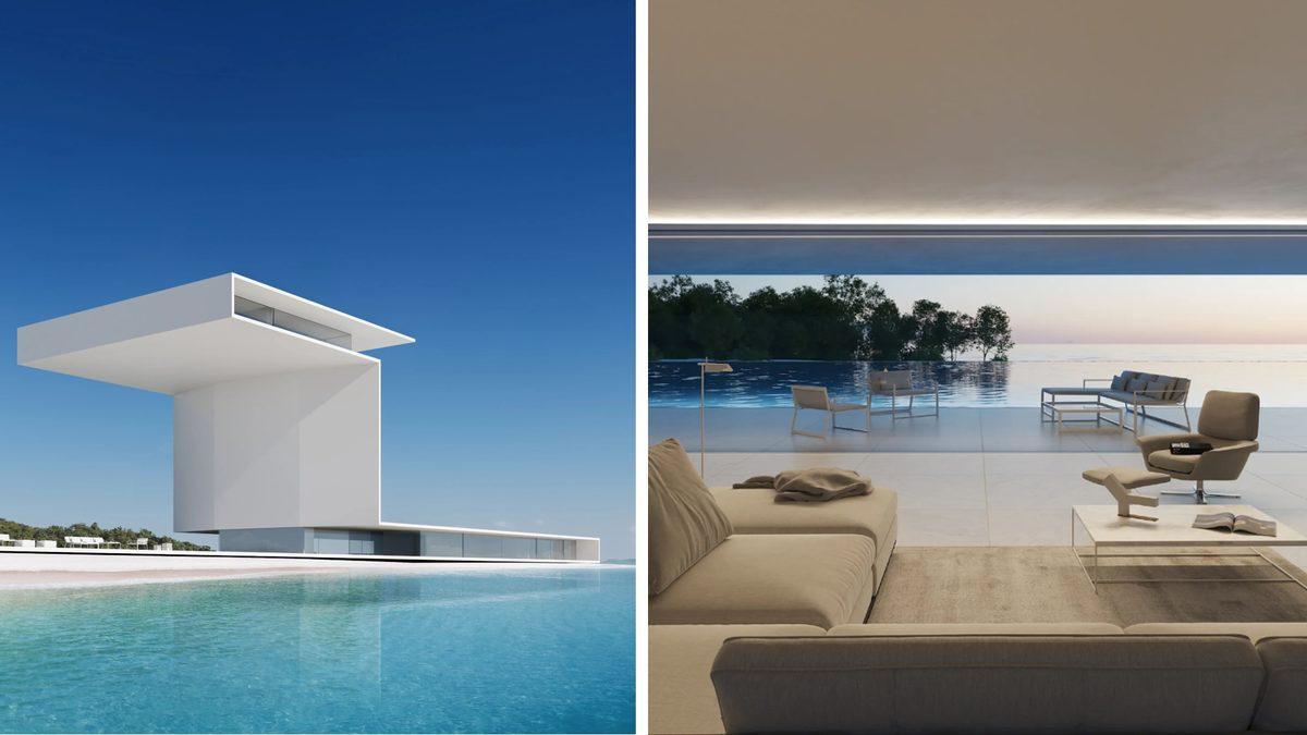 Mısır’daki Sfenkslerden İlham Alınarak Tasarlanan Modern Bir Ev İnşa Ediliyor: İkinci Katı İlk Katından Metrelerce Yüksekte Olacak