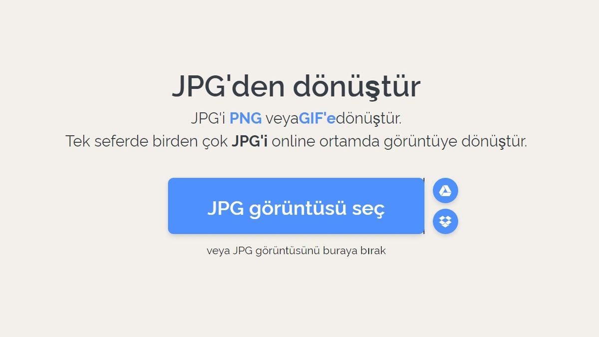 Herhangi Bir Program İndirmeden Saniyeler İçinde JPG - PNG Dönüştürme Nasıl Yapılır?