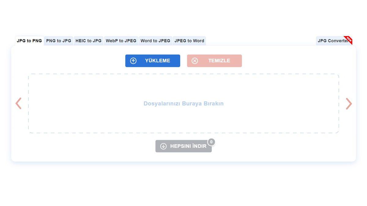 Herhangi Bir Program İndirmeden Saniyeler İçinde JPG - PNG Dönüştürme Nasıl Yapılır?