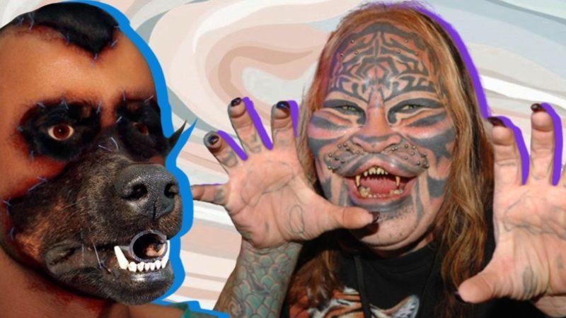 Kâbuslara Girme Garantili: Geçirdikleri Operasyonlarla Kendilerini Hayvana Benzeten Tuhaf İnsanlar