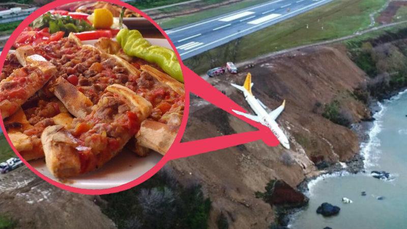 Trabzon’da Pistten Çıkıp Kaza Yapan Uçak, Pide Salonuna Dönüştürüldü