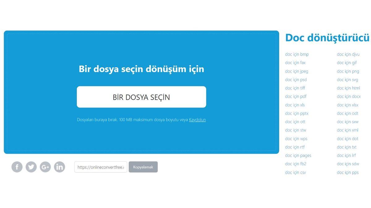 Herhangi Bir Program İndirmeden, Ücretsiz Word - JPG Çevirme Nasıl Yapılır?