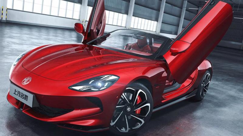 Ferrari ve Lamborghini Karışımı Elektrikli Süper Otomobil MG Cyberster, Türkiye’ye Geliyor!