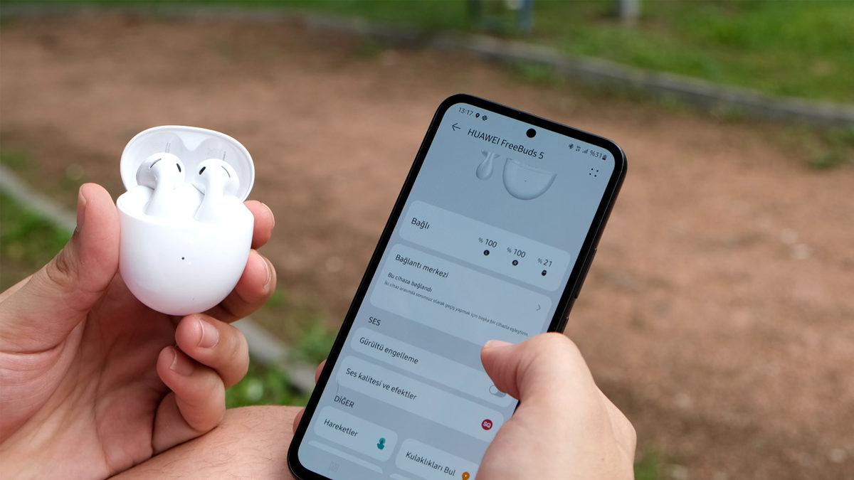 Kişiye Özel Aktif Gürültü Önleme Özelliği Bulunan Farklı Tasarıma Sahip Huawei FreeBuds 5 İncelemesi