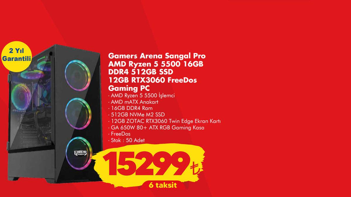 Şok, Şimdi de Uygun Fiyatlı Oyuncu Bilgisayarı Satmaya Başladı: İşte Fiyatlar!