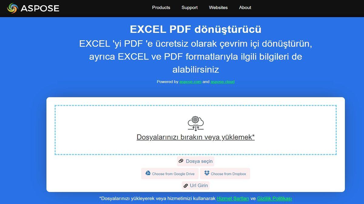 Tek Bir Program İndirmeden Ücretsiz XLS - PDF Çevirme Nasıl Yapılır?