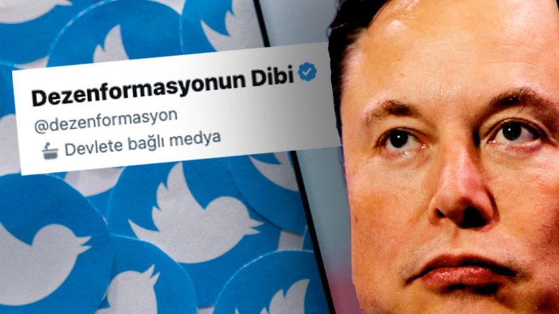 Elon Musk’tan Twitter’da Çok Tartışılacak Geri Adım: Bir Medya Kuruluşunun Devlet Destekli Olup Olmadığı Artık Anlaşılmayacak!