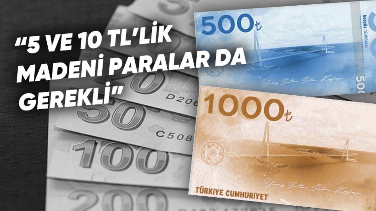 500 TL’lik Banknotların ve 5 TL’lik Bozuk Paraların Acilen Çıkması Gerektiğini Gösteren Bilimsel Açıklama