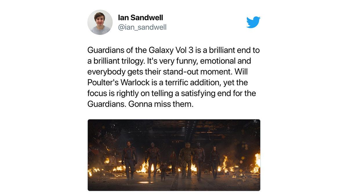 Guardians of the Galaxy Vol. 3’ü İzleyenlerin Sosyal Medyadan Paylaştığı İlk Tepkiler