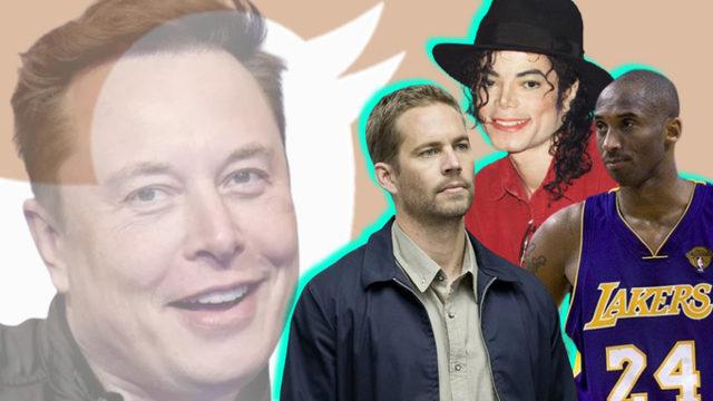 Elon Musk İyice Kafayı Yedi: Twitter, Hayatını Kaybetmiş Ünlüleri Blue Abonesi Olarak Göstermeye Başladı