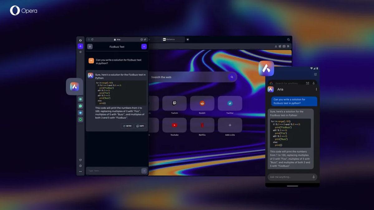 Opera’nın ChatGPT’den Daha İyi Yapay Zekâ Asistanına Sahip Olan Tarayıcısı Opera One, Herkes İçin Yayınlandı!