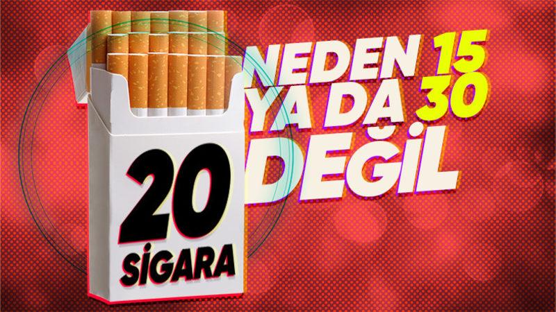 Sigara Paketleri Aslında Neden 20’li Satılır? Her Yere Sığabilmesinden Fazlası Var!