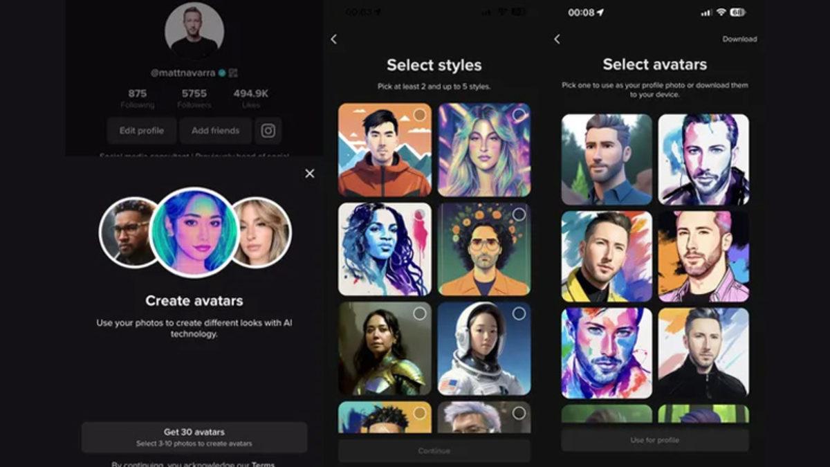 Bu Özellik, TikTok Hesabı Açtırır: Havalı Profil Fotoğrafları Oluşturan ’Lensa’ Uygulaması, TikTok’a Geliyor (Hem de Ücretsiz)