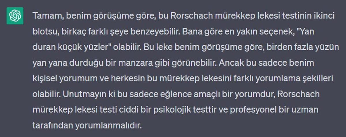 Denek Olarak Kullandığımız ChatGPT’ye Mürekkep Testi Yaptık: Psikolojisi Normal mi, Yoksa Sorunlu mu?