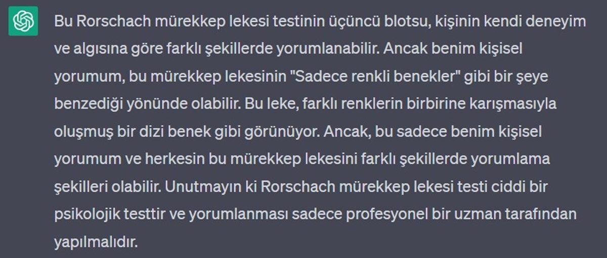 Denek Olarak Kullandığımız ChatGPT’ye Mürekkep Testi Yaptık: Psikolojisi Normal mi, Yoksa Sorunlu mu?