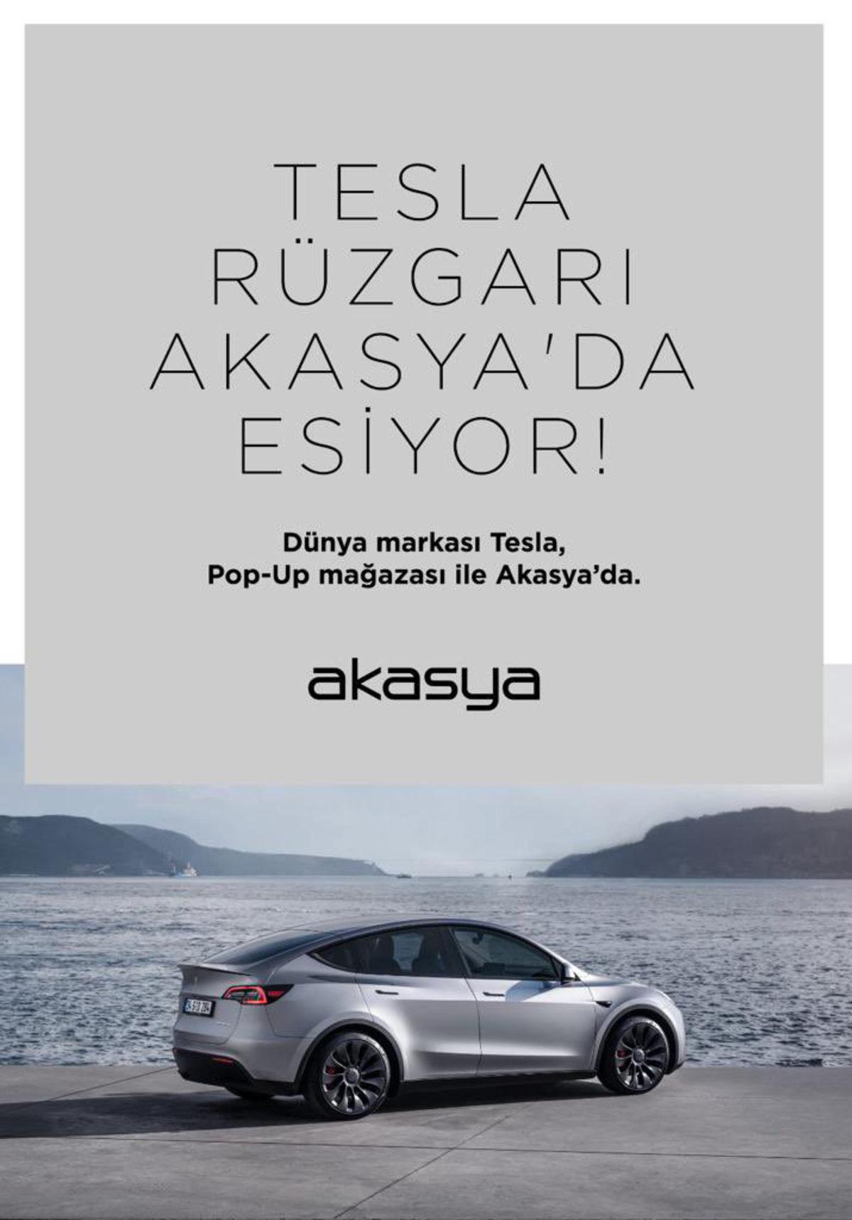 Tesla’nın İkinci Mağazası, İstanbul Akasya AVM’de Açılıyor! Tarihi de Belli Oldu