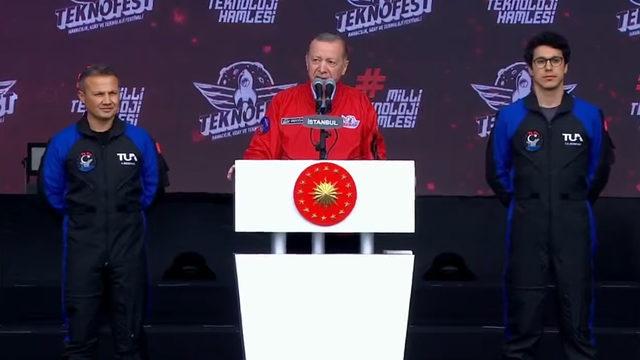 Türkiye’nin İlk Uzay Yolcuları TEKNOFEST’te Tanıtıldı