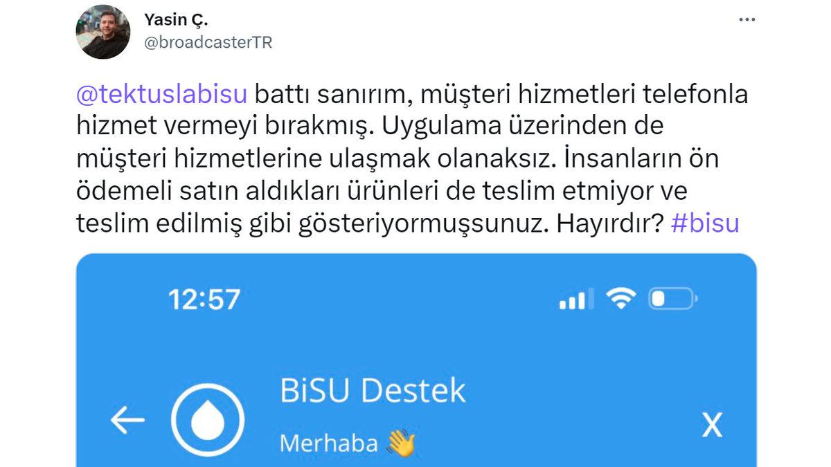 Su ve Market Alışverişi Uygulaması BiSU, Konkordato İlan Etti: Bayilerin ve Çalışanların Mağdur Edildiği Söyleniyor