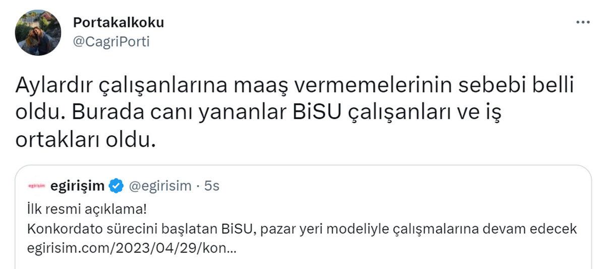 Su ve Market Alışverişi Uygulaması BiSU, Konkordato İlan Etti: Bayilerin ve Çalışanların Mağdur Edildiği Söyleniyor